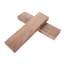 2 Pcs Walnut Carving Material Black Wood Planks Unfinished for Crafting