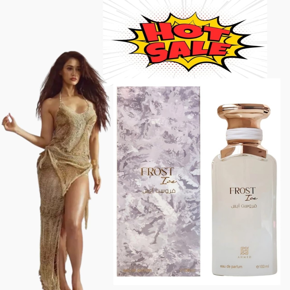 Frost Ice By Ahmed Al Maghribi EDP Eau De Parfum For Unisex - 100