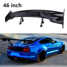 Glossy Black 46 Car Gt Style Trunk Rear Spoiler Lip Wing For Ford Mustang