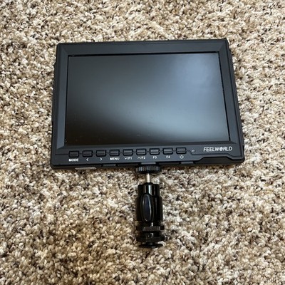 Feelworld FW759 7-Inch Video Monitor On Camera Field Monitor No Battery