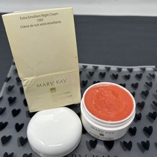 Mary Kay Extra Emollient Night Cream 2.5 oz Jar Full Sz 1097 RARE