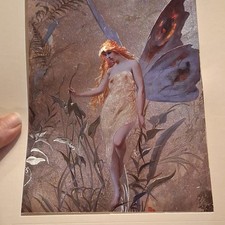 Fantasy Fairy Theme Art Print Poster Wall Dec...