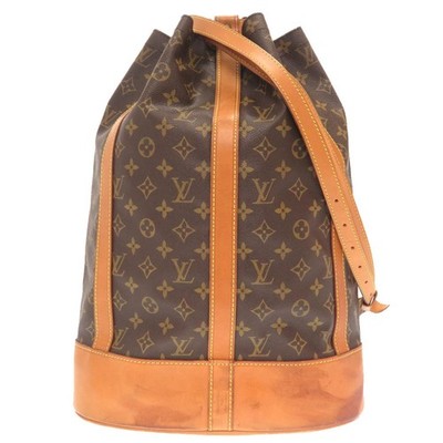 AUTHENTIC LOUIS VUITTON M42244 Monogram RandonneeGM Shoulder Bag 0311