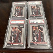 Trae Young 4ea 2018-19 Panini Prizm Rookie Cards #78 All Graded PSA 10 Gem Mint!