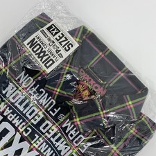 NEW Dixxon Flannel Shirt Mens Extra Large Punk Rock Museum Moto Festival