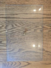 Ridgeway 9009 Curio Grandfather Clock Side Access Beveled Glass Door With Handle