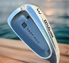 Wilson Deep Red Fat Shaft 3 Iron Tri-Ply Regu...
