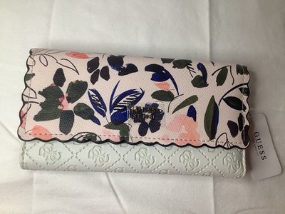 NWT Guess Zip Around Wallet 7 1/2 X 4