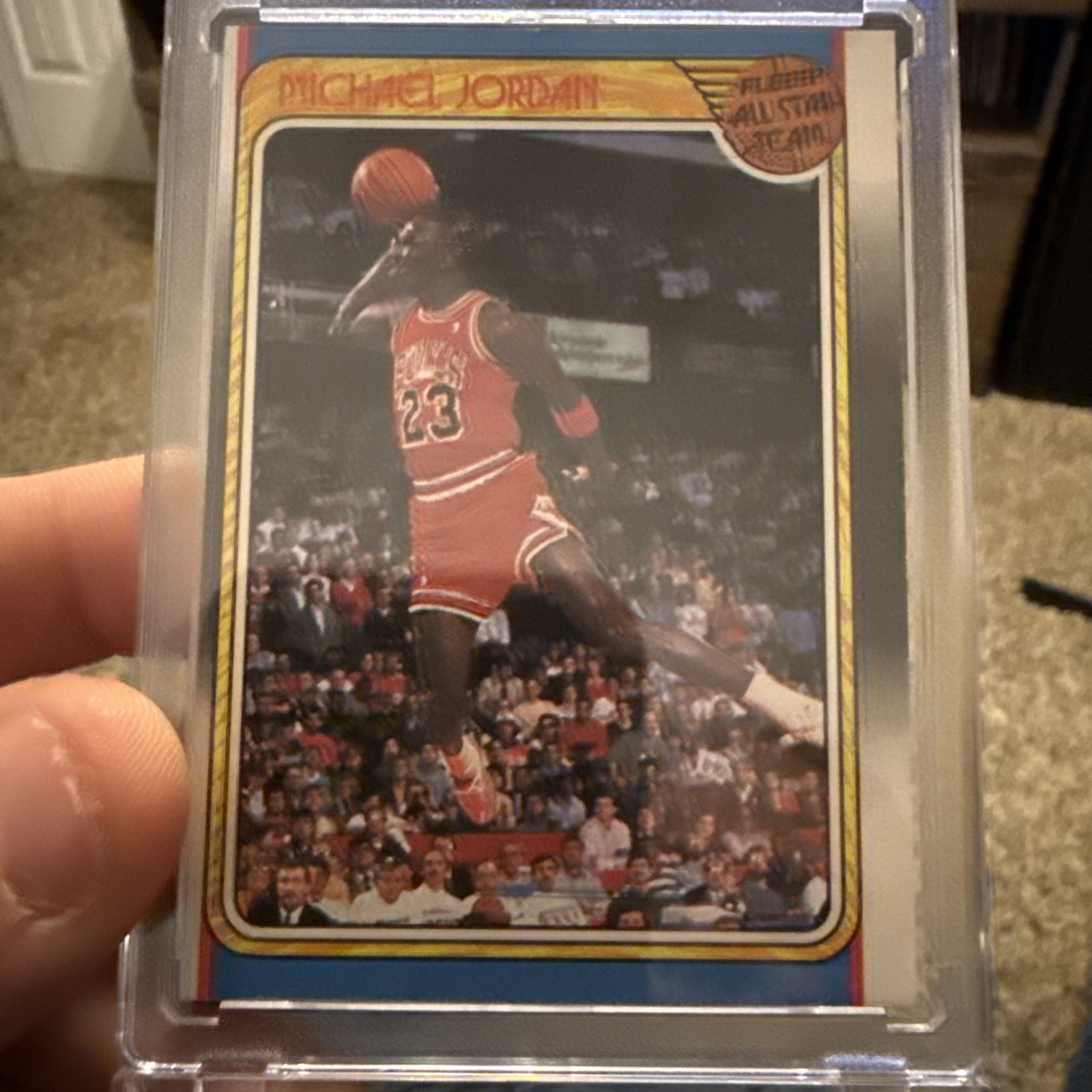1988-89 Fleer - Fleer All Star Team Michael Jordan #120 (22)