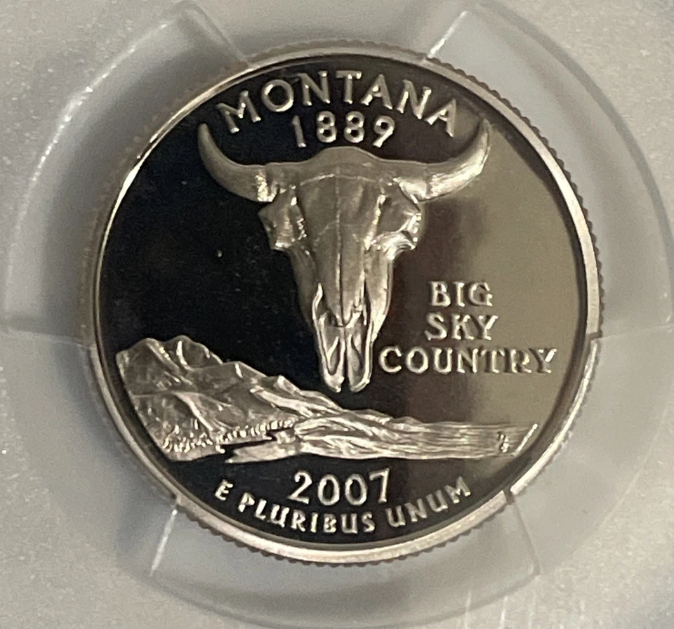 PCGS 2007-S 25C Montana State Quarter (PR69DCAM) - Image 2 of 4