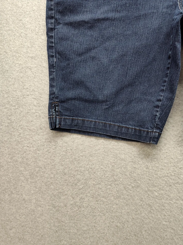 Шорты женские Just My Size 20W джинсовая ткань джинсы бермуды полоскание стирка бабочка плюс - Изображение 4 из 4