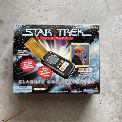 Star Trek Classic Communicator Talk-Back 1996 Playmates Collectors Edition New