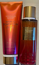 New Victoria  s Secret MANGO Temptation Fragrance Mist 8.4oz  Lotion Set