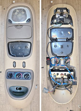 2000-2005 Ford Excursion Overhead Console W Climate Control Light Please Read 2000-2005 Ford Excursion Overhead Console W Climate Control Light Please Read