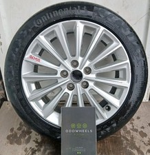 FORD FOCUS ALLOY WHEEL 17" COMPLETE WITH CONTINENTAL TYRE SINGLE SPARE TITANIUM