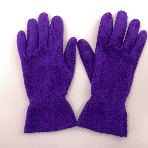 Fownes Made Philippines Purple Fleece Winter Gloves
