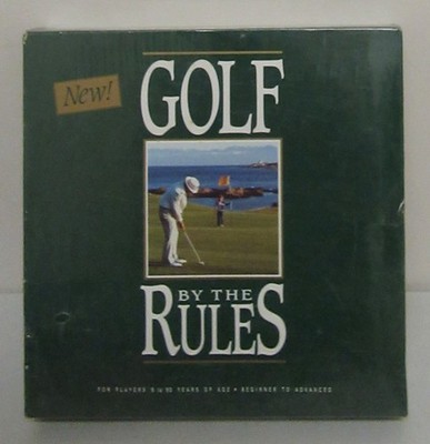 1990 GOLF By The RULES Board Game Beginner to Advanced Stroke Play  9-90 Year
