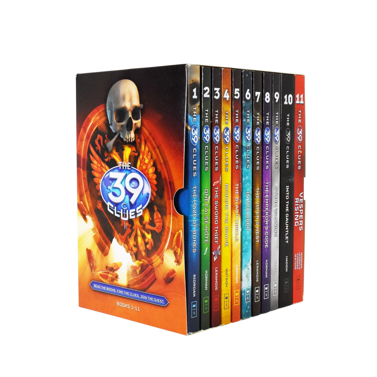 The 39 Clues Series Complete Collection Books 1-11 Box Set by Rick Riordan Maze - Image 6