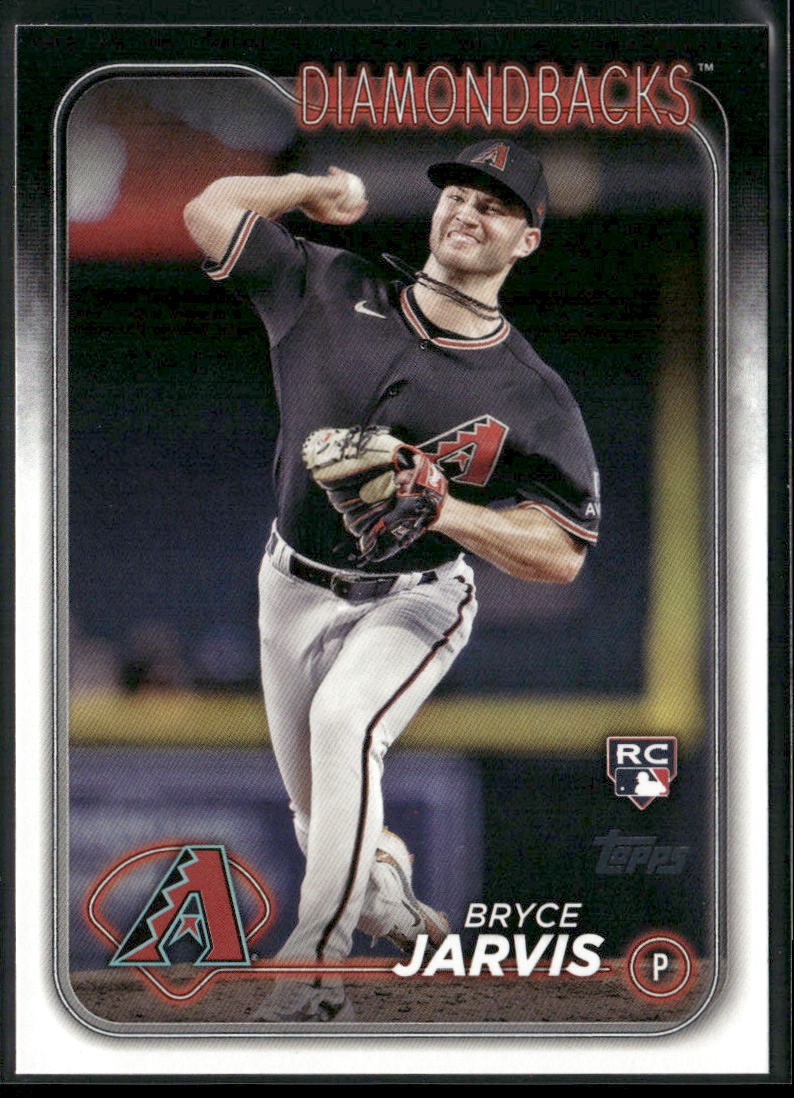 2024 Topps #363 Bryce Jarvis Rookie A682 Arizona Diamondbacks