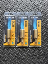 Lot Of 3  Sievert MultiTorch Brass 16.4k Interchangeable Power Burner Tip NEW