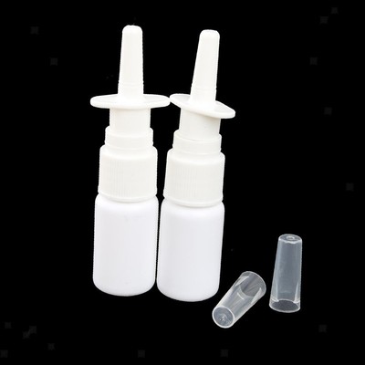 2er Set 30ml Kunststoff Nasensprüher feiner Nebel für Kosmetik Parfüm Flüssigkeit