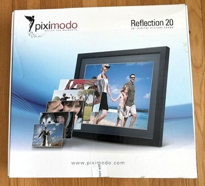 Piximodo Reflection 20 Digital Photo Frame With Remote Control and Stand Tested
