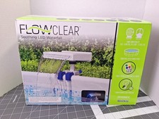 Bestway Flow Clear Above Ground Swimming Pool Soothing  7 Colored LED Waterfall 