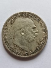 Austria, Franz Joseph I, 5 Corona , 1909