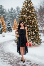 no boundaries dresses for women Black, Evening, Party S/CH (3-5)