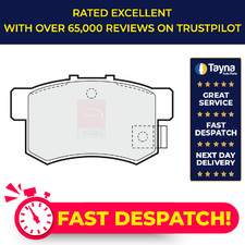 Set pastiglie freno adatte per HONDA INTEGRA 1.8 posteriori dal 98 al 01 06430S0AJ00 06430S2A000 nuove