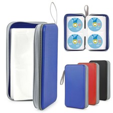 96 Disc CD Case Organizer DVD VCD Carry Holder Storage Album Wallet Bag Portable