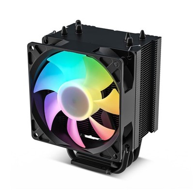 V3 CPU Air Cooler with ARGB Lighting PWM Smart Control 92mm Fan for AMD Intel