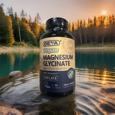 Vegan Magnesium Glycinate With Trace Minerals, 90 Tablets