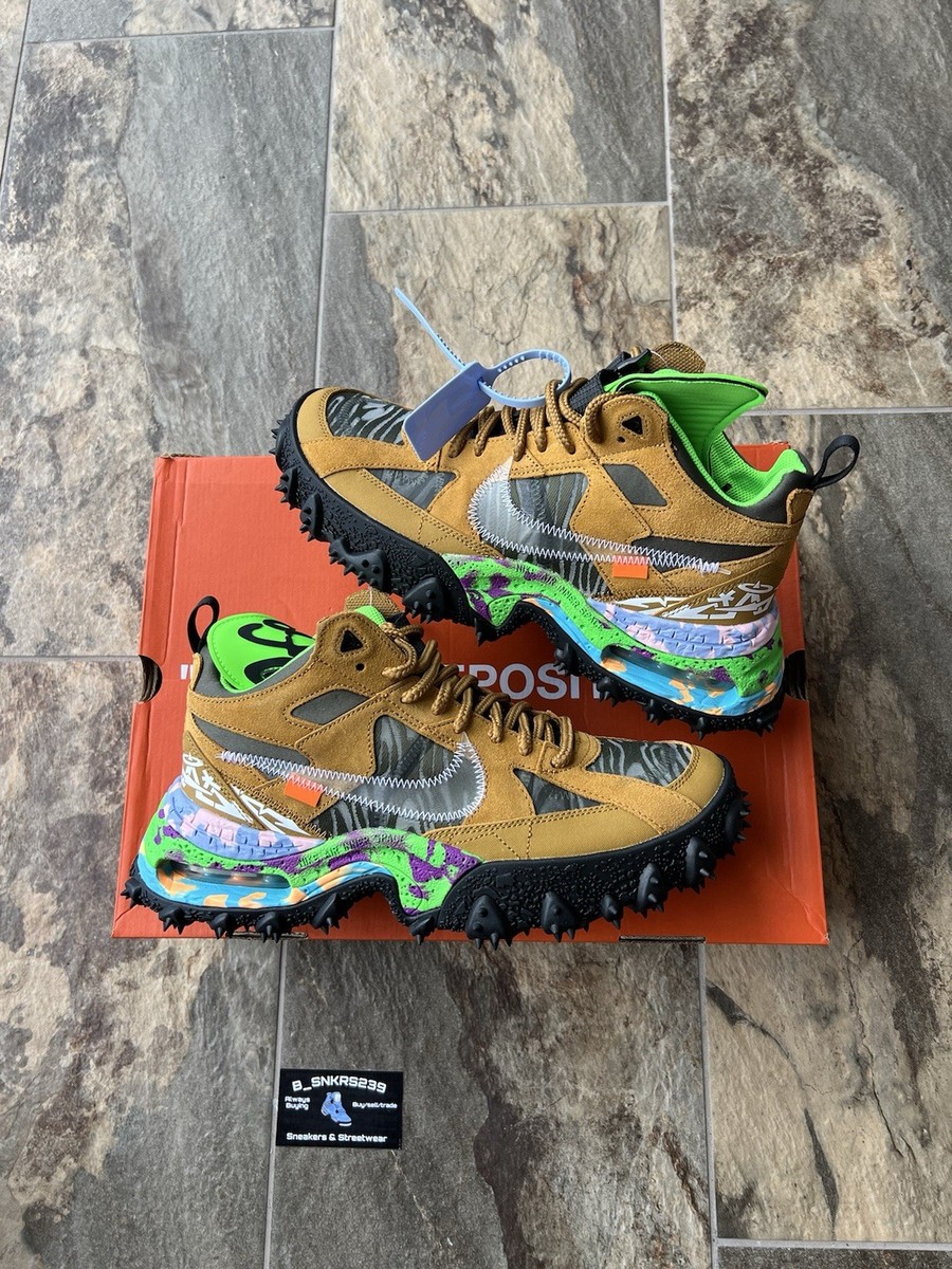 Nike Off-White x Air Terra Forma Wheat Green Strike Men's