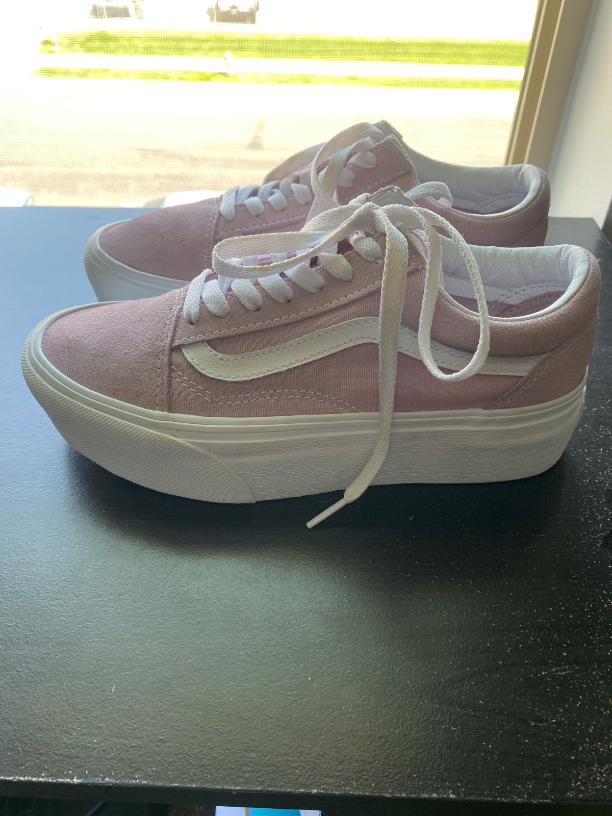 Size 6.5 - VANS Old Skool Stackform Light Pink - image 5