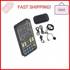 Voice Changer Set, I9 Multifunction Portable Recording Mini Sound Card, 8 Differ
