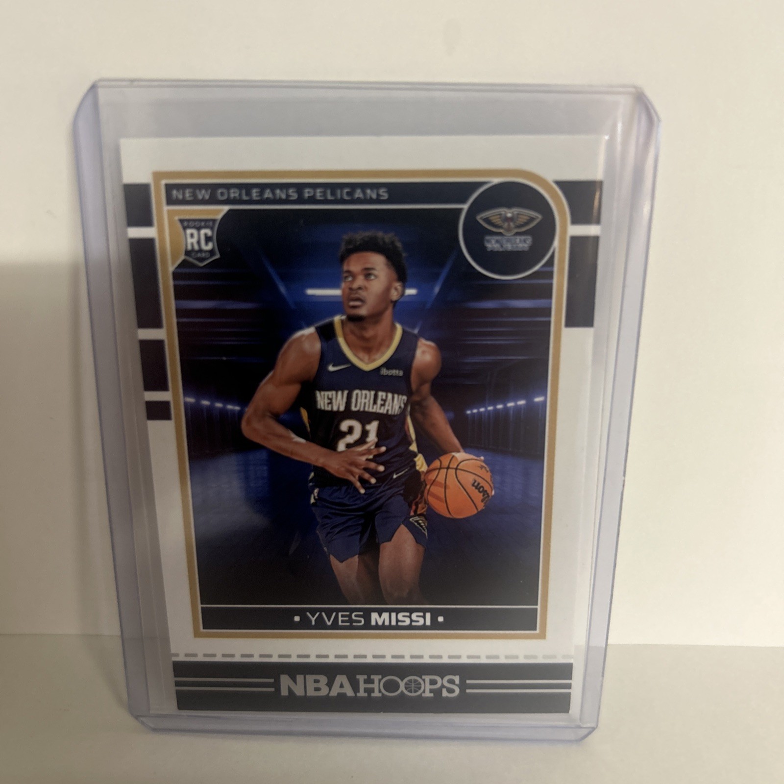 2024-25 Panini NBA Hoops Rookie #251 Yves Missi New Orleans Base Pelicans
