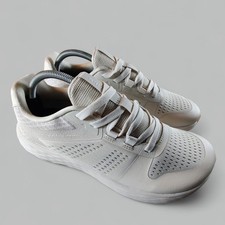 WHITIN Men  s Minimalist Barefoot Sneakers Zero Drop Size 43 / 8.5 White Gum New