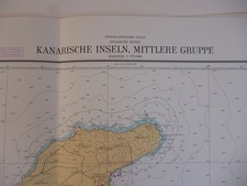 Nordatlantischer Ozean. Spanische Küste. Kanarische Inseln, Mittlere Gruppe. -
