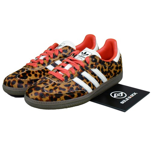 adidas Samba OG Leopard 2025 JI2734 Women's Brown | eBay