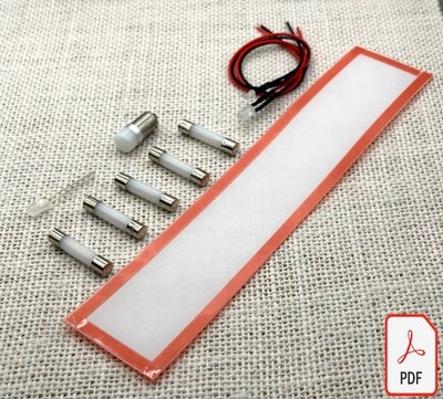 Marantz MR220 MR235 MR255 receiver replacement LED bulb lamp light vellum kit