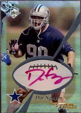 Dat Nguyen 1999 Collector's Edge First Place Pro Signature Authentics Red #24