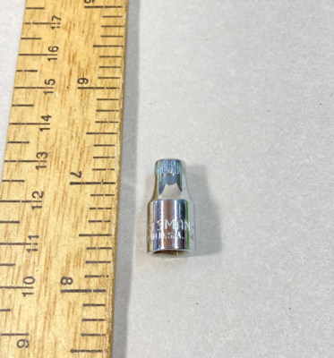 #ad Craftsman 5 mm Socket Metric 1 4quot; Drive 6 Point VV #43501 USA $4.00