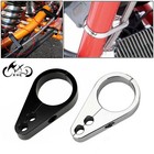 Handlebar Clutch Cable Brake Line Clamp Holder 1 1/4 in For Harley Softail Dyna