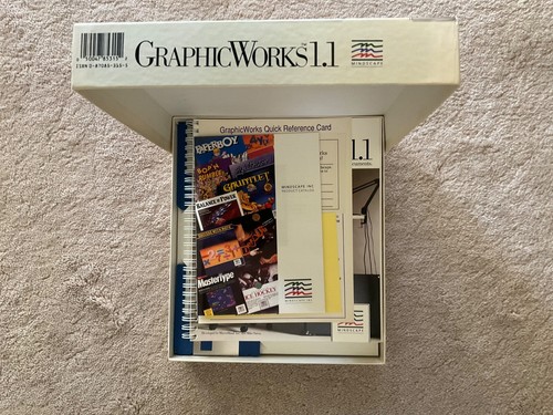 Graphic Works – MacroMind / Mindscape – Vintage Macintosh Graphics Software - Afbeelding 3 van 7