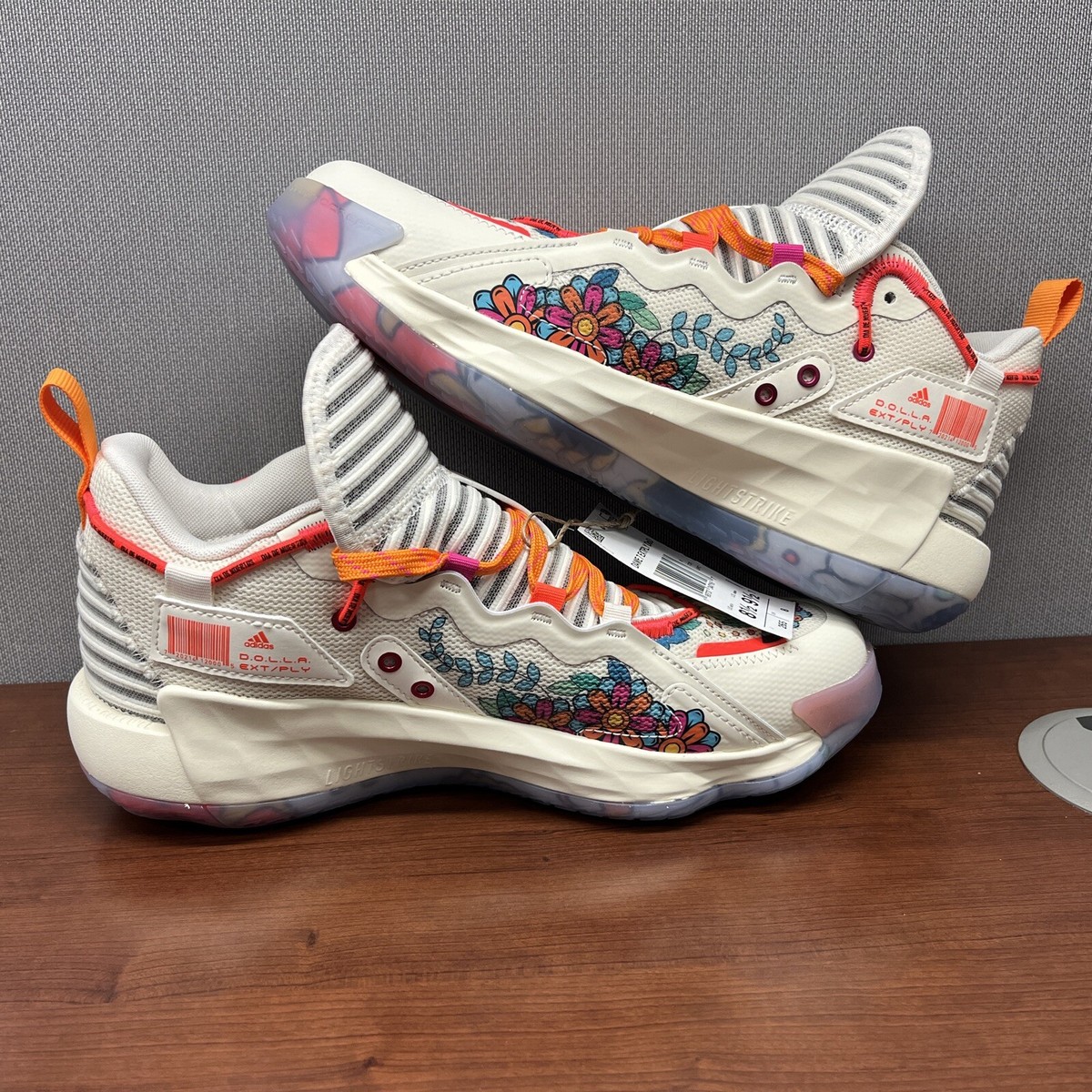 Adidas Dame 7 EXTPLY DoD 'Day of the Dead' Cream GW3832