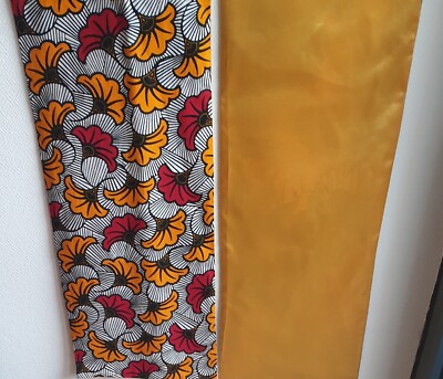 Tischläufer wendbar. Handgefertigt .Made In Paris..Baumwollstoff Blume Hochzeit
