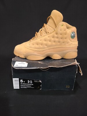 Jordan 13 XIII Retro Wheat Elemental Gold Size 5Y | eBay