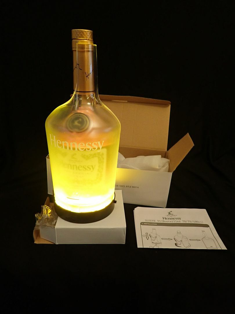 Hennessy　ボトルスタンド　ライト Hennessy ボトルスタンド ライト