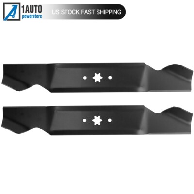 2 Mower Blades 38'' Deck For Bolens Massey Ferguson 9420610 MTD Troy-Bilt 7420610